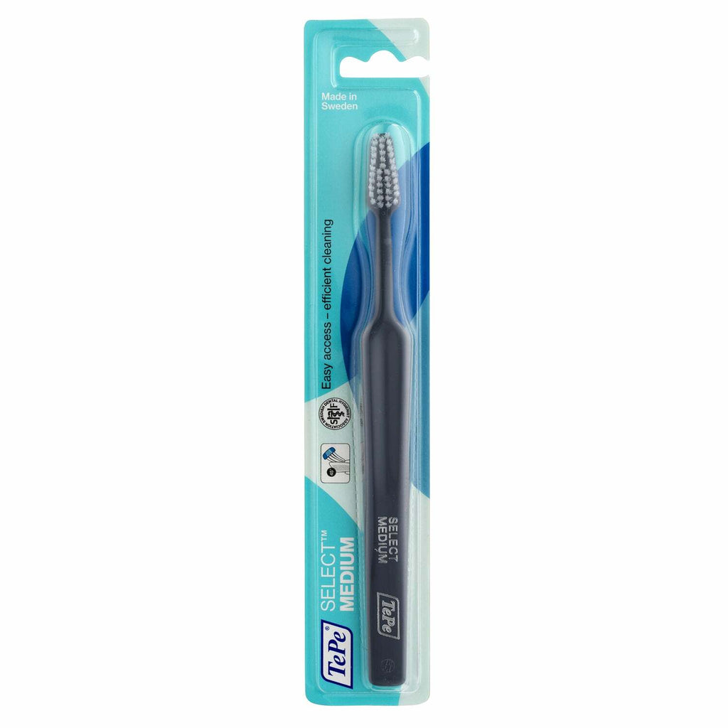 Manual Toothbrush with Tapered Head and Rounded Bristles - Multiple Styles