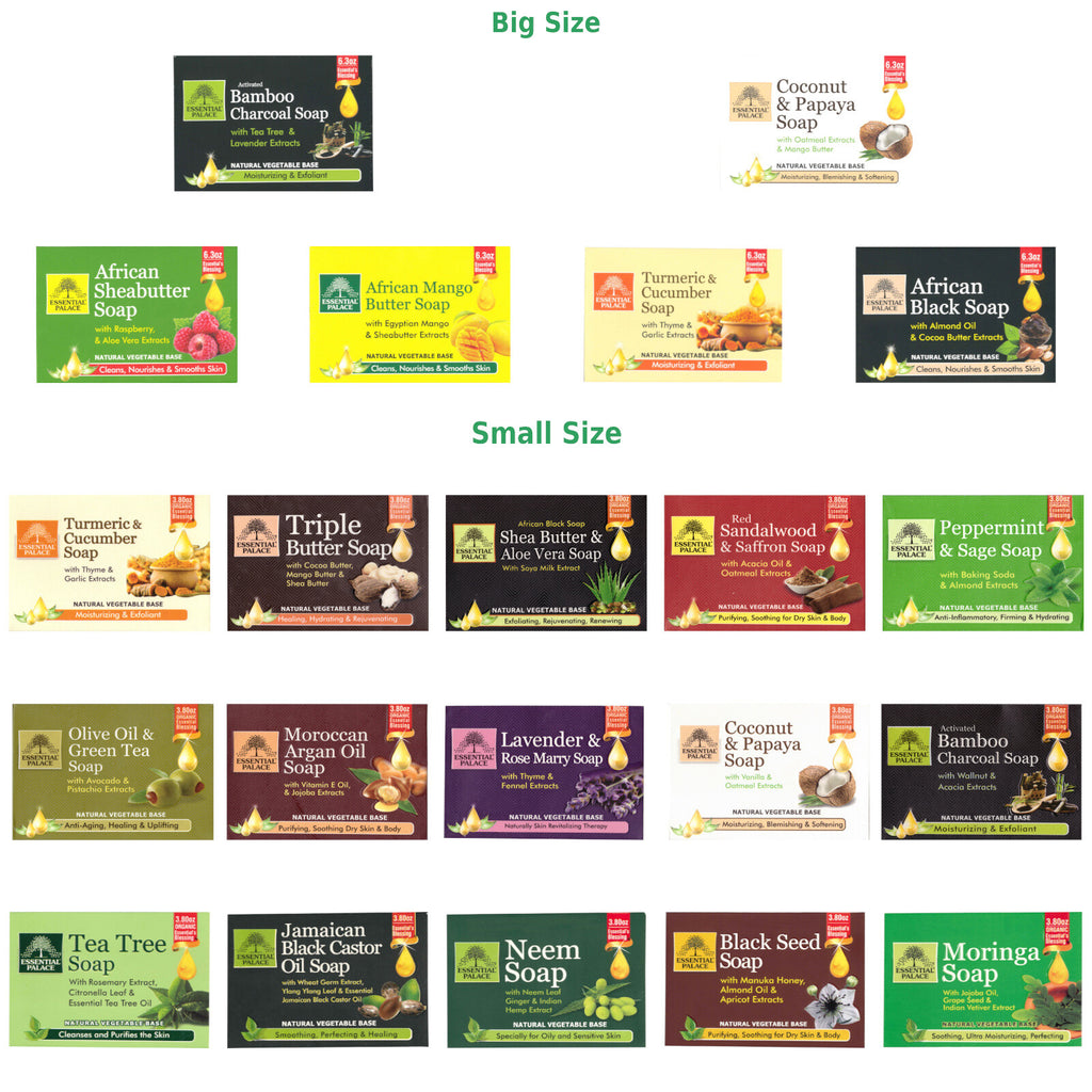 Neem & Ginger Soap for Oily Sensitive Skin - Natural Vegetable Base