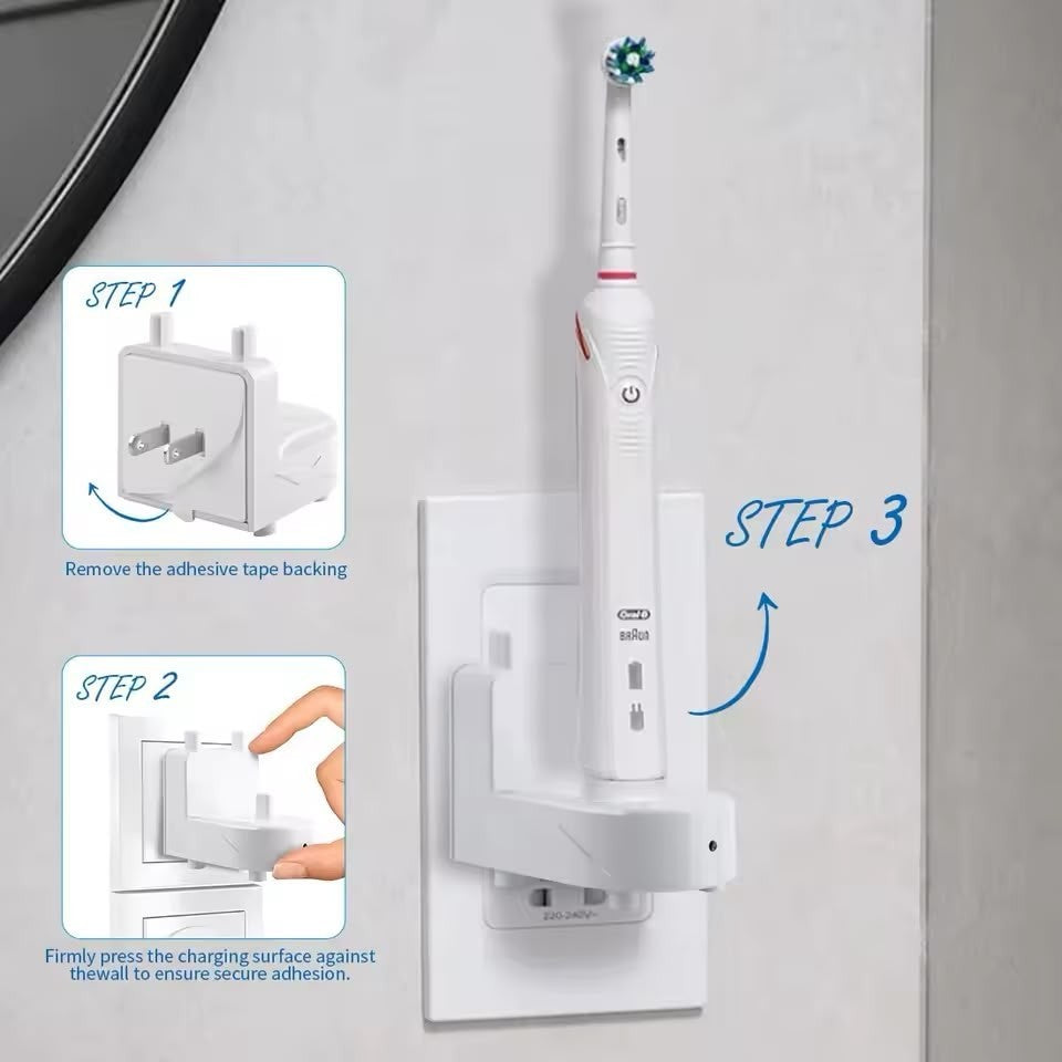 Universal Wall Charger for Oral-B Braun Electric Toothbrushes - Waterproof, Compact, 5V