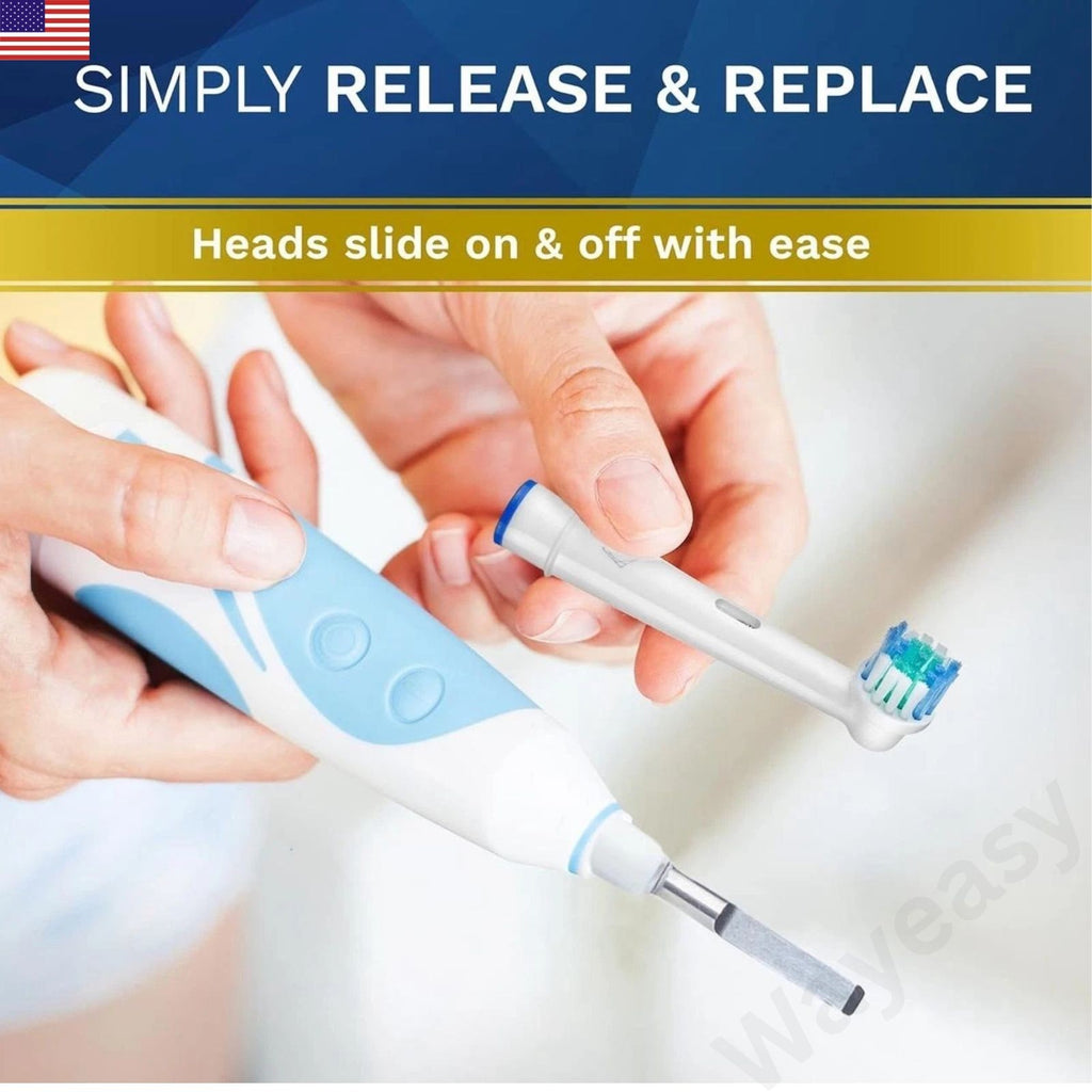 8PCS Electric Toothbrush Replacement Heads Compatible with Oral-B
