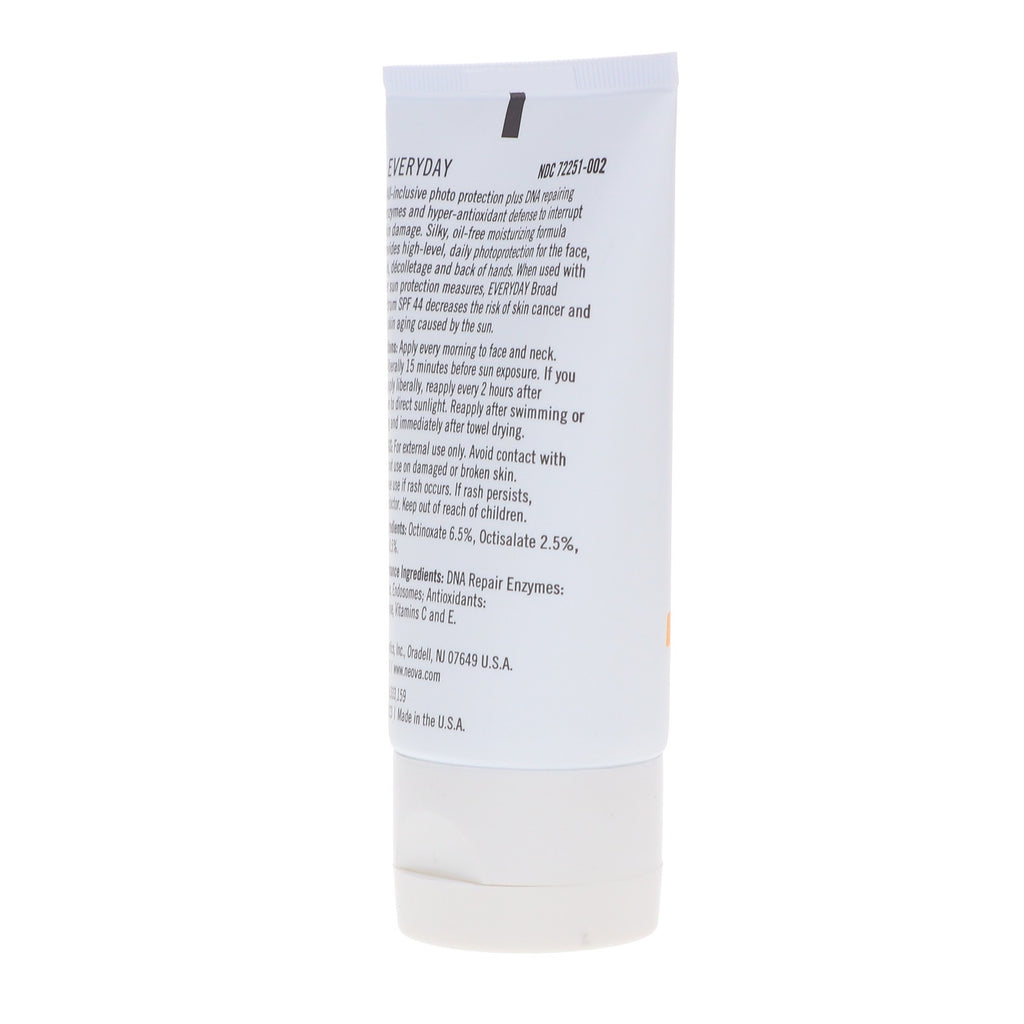 SPF 44 Sunscreen with DNA Repair Enzymes - 2.5 oz Moisturizing Sun Protection