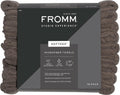 Microfiber Salon Hair Towels Set of 10 16x29 Inches - Brown, Quick Dry & Gentle