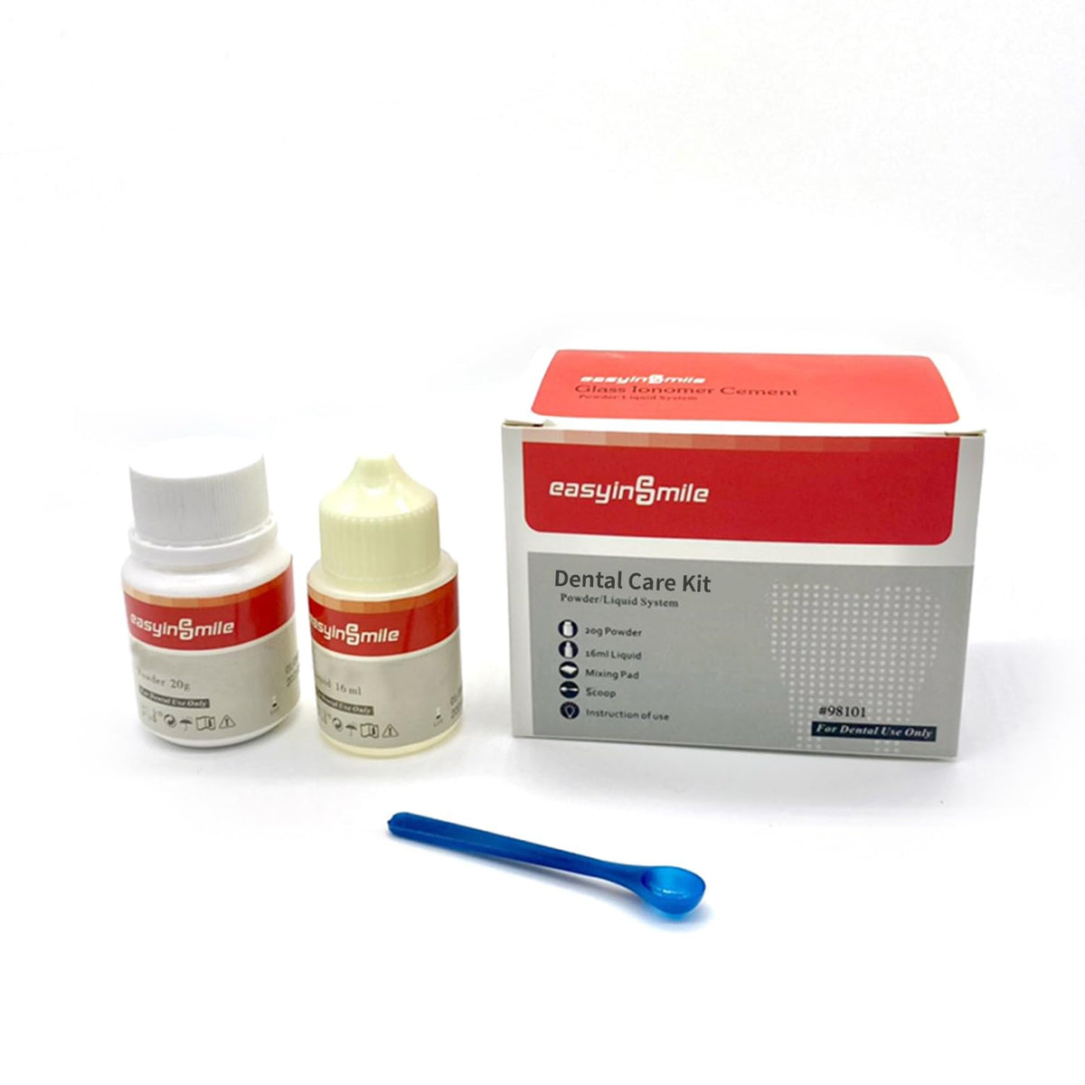 Dental Tooth Repair Kit with Zinc Oxide Eugenol for Chipped and Broken Teeth