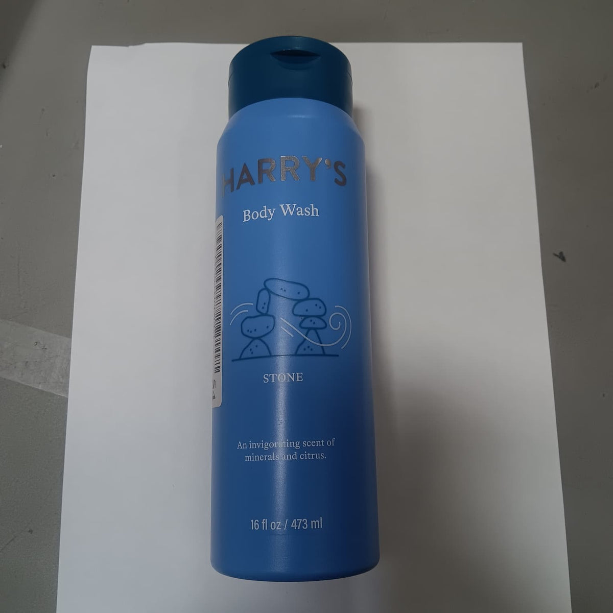 Men's Body Wash Stone Scent 16 oz - Revitalizing Citrus & Mineral Formula