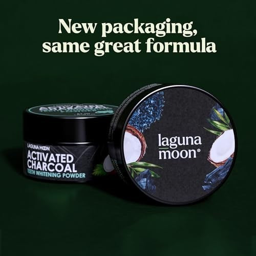 Charcoal Powder - Natural Fluoride-Free Toothpaste with Spearmint - Brighten Smile