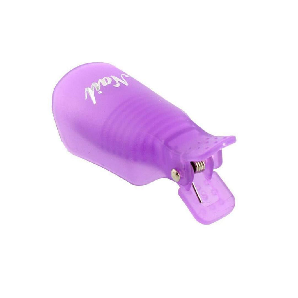 Gel Nail Polish Remover Clips Set - Reusable Soak-Off Manicure & Pedicure Caps