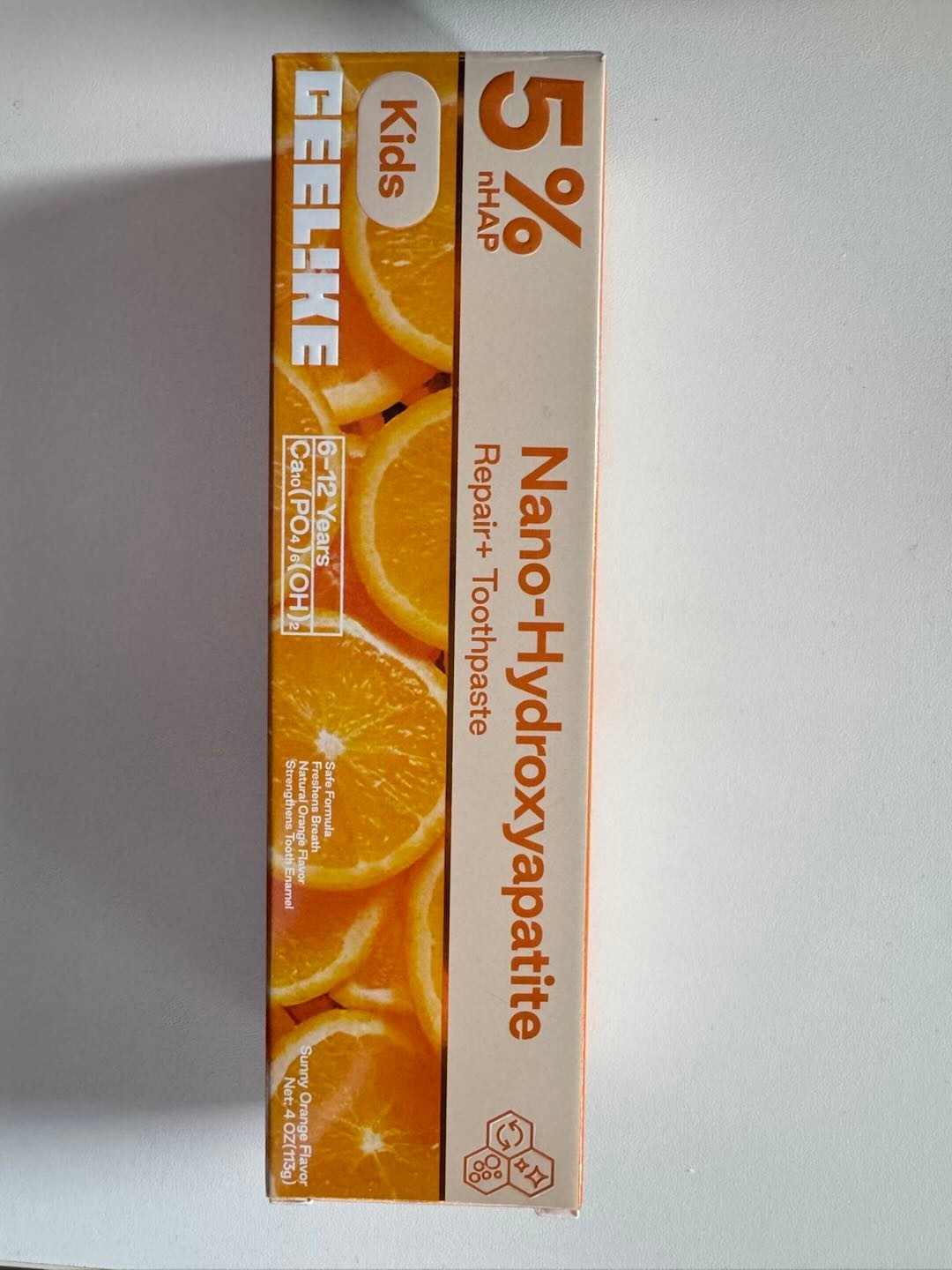 Kids Nano Hydroxyapatite Toothpaste 5% Enamel Strengthening Fluoride-Free