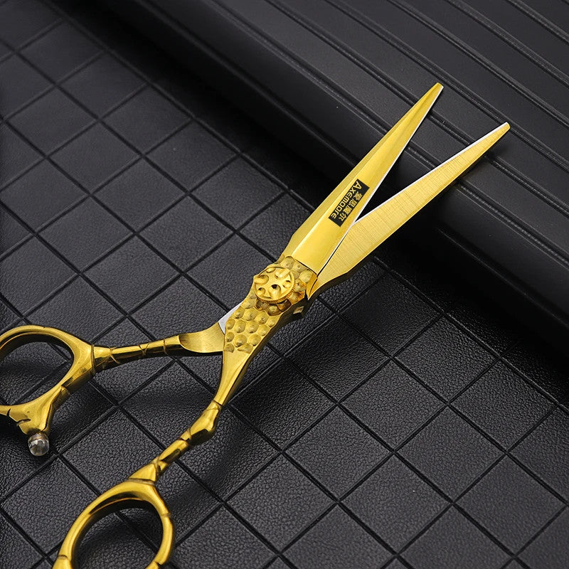 Professional Barber Scissors Set - Hair Cutting & Thinning Shears, 6 Inch