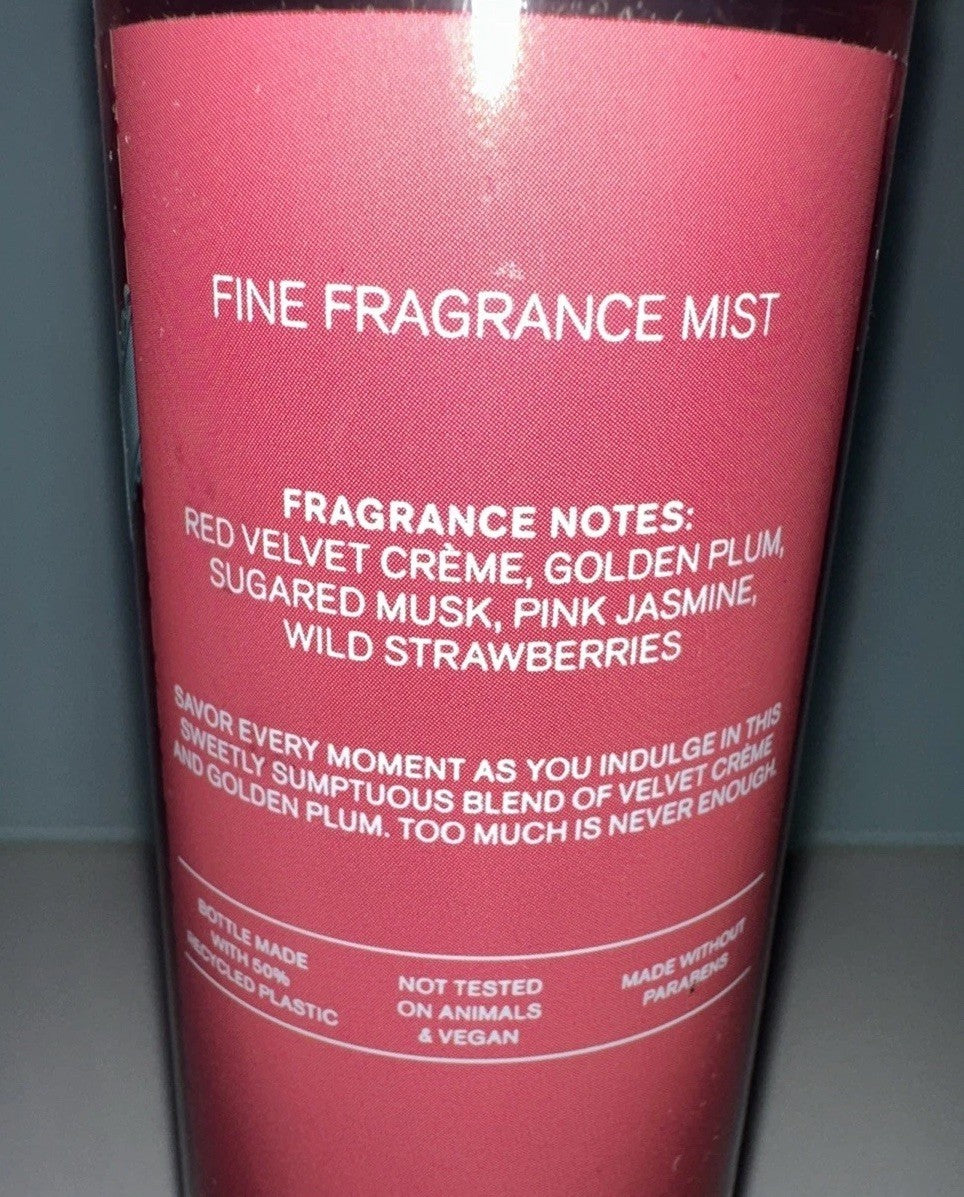 Velvet Sugar Body Mist Spray - Fine Fragrance 8 Fl Oz