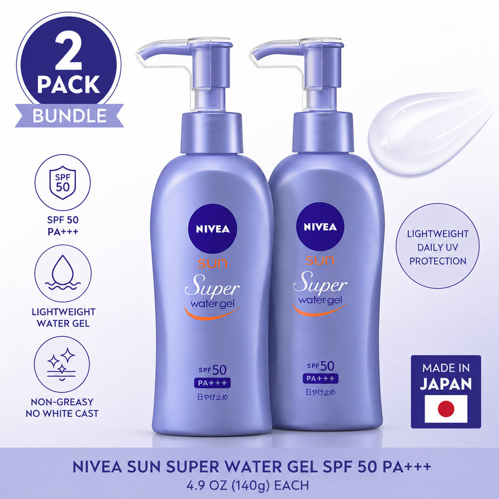 NIVEA Sun Protect Water Gel SPF 50 PA+++ Sunscreen for Face & Body