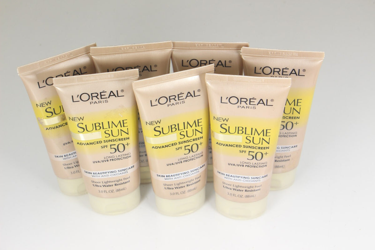 Sunscreen Lotion SPF 50+ - Pack of 7, 3 oz Each, Discontinued