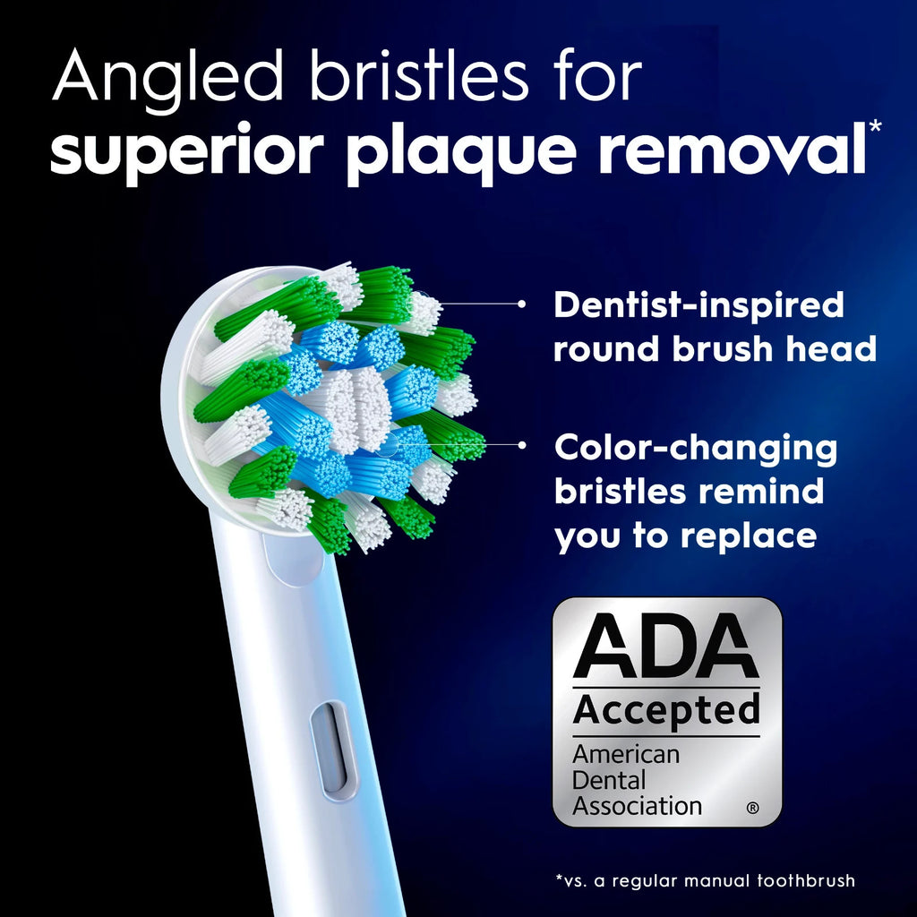 Oral-B CrossAction X Replacement Toothbrush Heads - 10 Pack