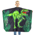 Kids Waterproof Dinosaur Haircut Cape – Adjustable Salon Barber Cover