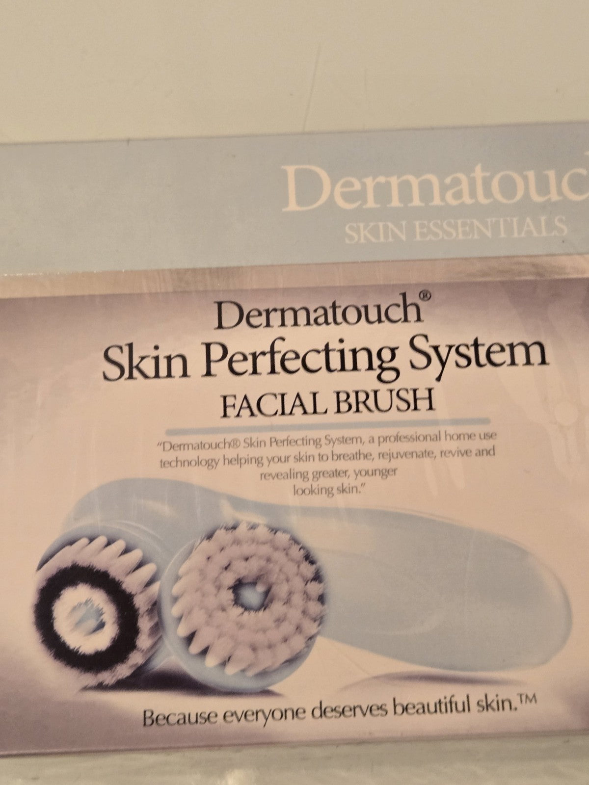 Dermatouch Skin Essentials Facial Brush - Skin Care Cleansing Tool