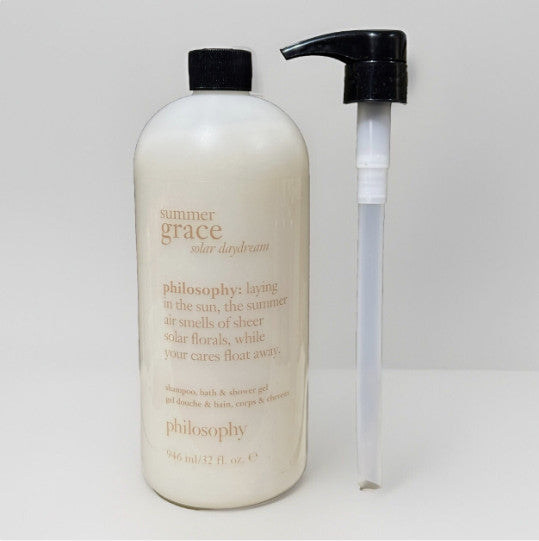 Philosophy Summer Grace Solar Daydream Shampoo & Body Wash - 32 oz Bubble Bath & Shower Gel
