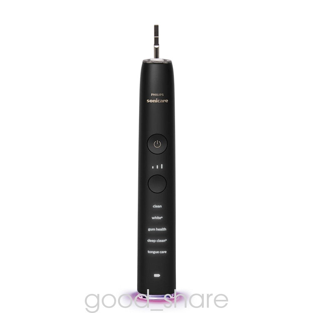 Black Handle with Case for Philips Sonicare DiamondClean Smart 9500 HX993B