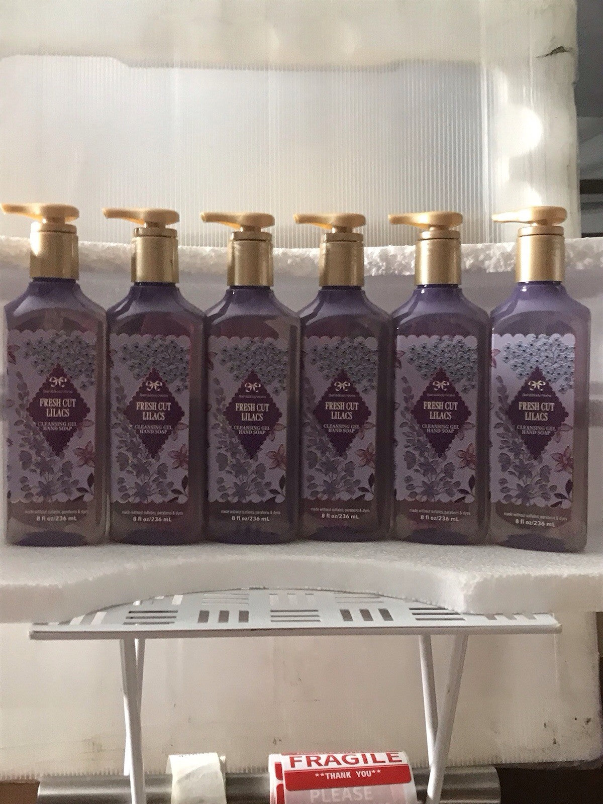 Fresh Cut Lilacs Hand Soap - Bath & Body Works Cleansing Gel 6-Pack