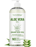 Aloe Vera Gel 12 Fl Oz - Natural Moisturizer & After Sun Skin Care