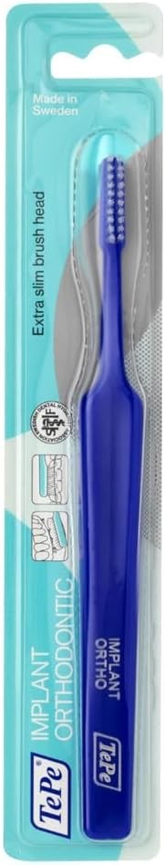 Orthodontic Soft Toothbrush with Narrow Head & Flexible Neck for Braces & Implants