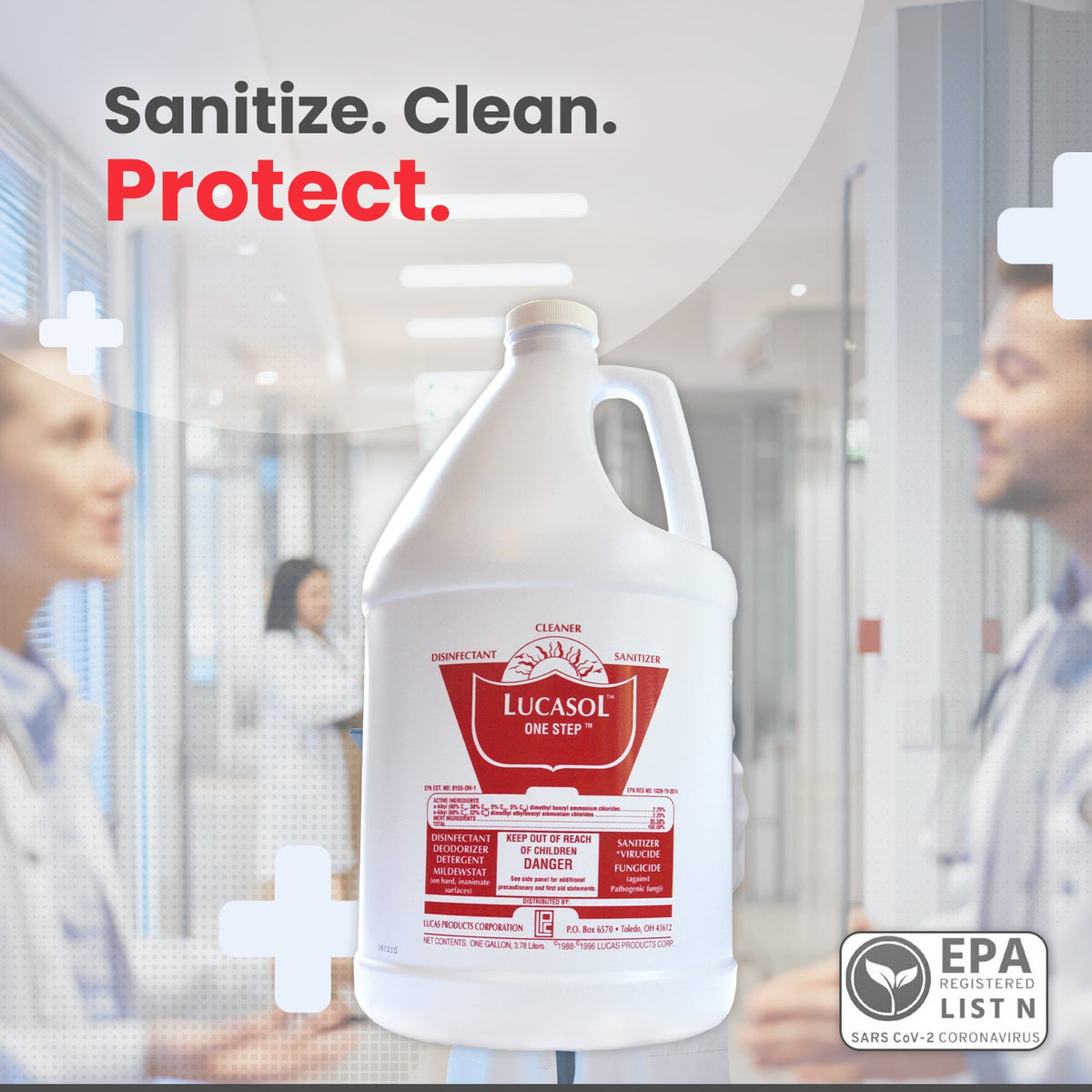 Hospital Grade Disinfectant Concentrate - 1 Gallon