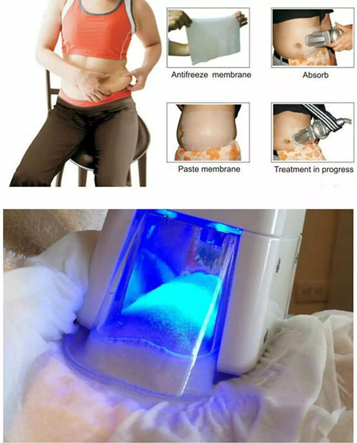 Cryo Lipolysis Fat Freezing Membrane 10-100 pcs for Cold Lipolysis Machine