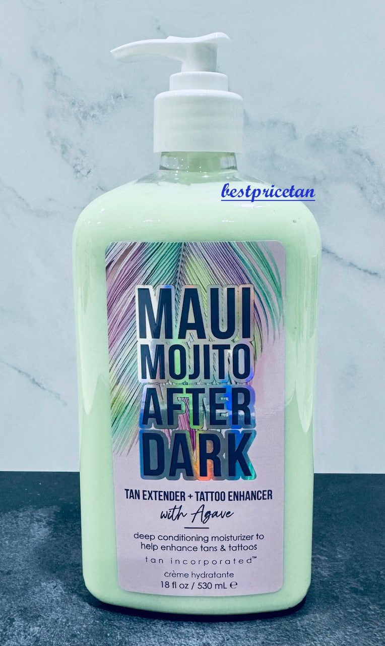 Tan Extender & Tattoo Enhancer Lotion with Agave - 18oz After Dark Mojito Fragrance