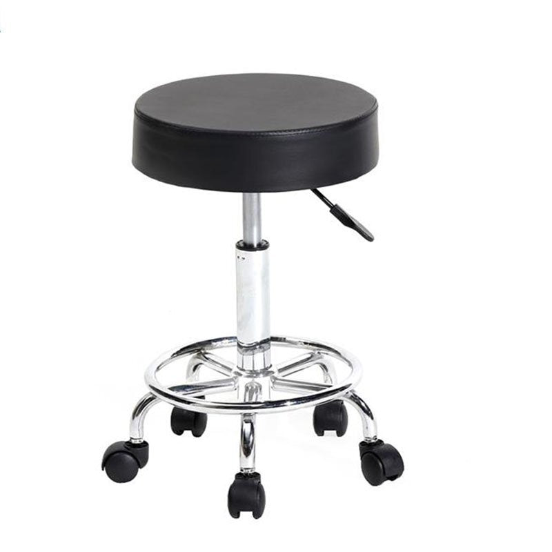 Adjustable Swivel Salon Stool with Round Seat for Spa & Beauty Clinics