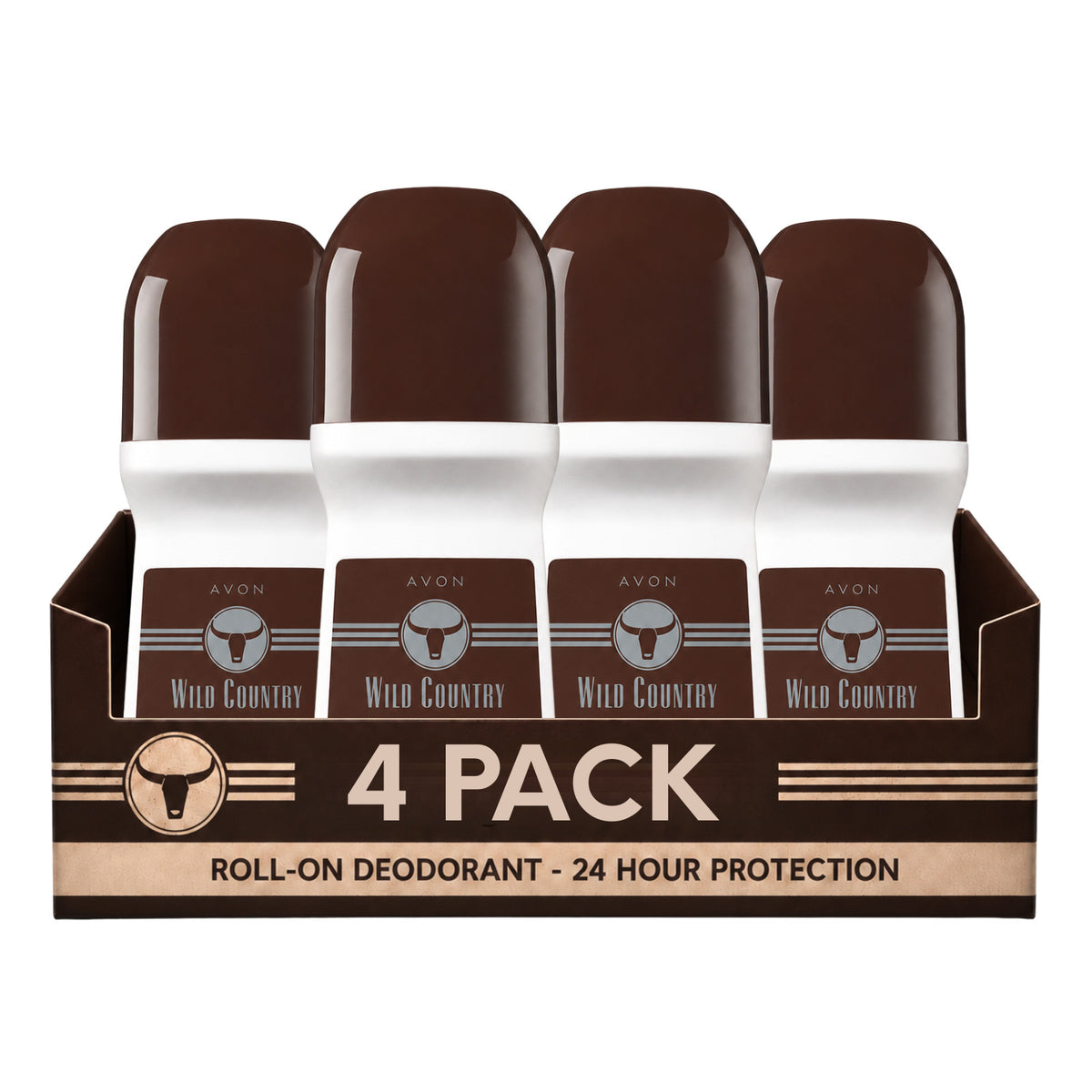 Men's Classic Wild Country Roll-On Deodorant - 2.6 fl oz, 4-Pack