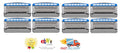 8 Schick Hydro5 Razor Blade Refills for Hydro Silk 5 Power Shaver - Compatible