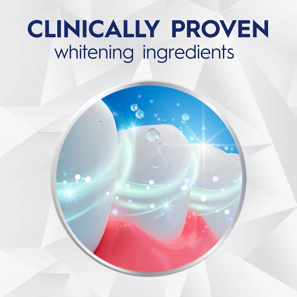 Crest 3D White Brilliance Blast Whitening Fluoride Toothpaste 4.6oz