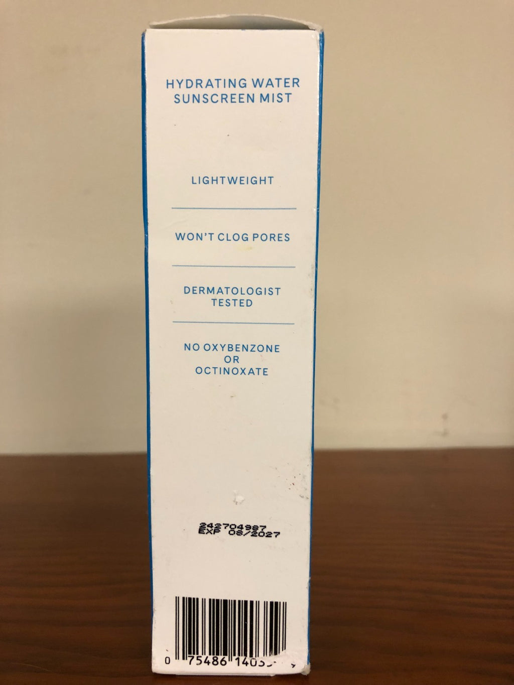 Hawaiian Tropic SPF 30 Water Mist Face Sunscreen with Hyaluronic Acid 2.1 oz