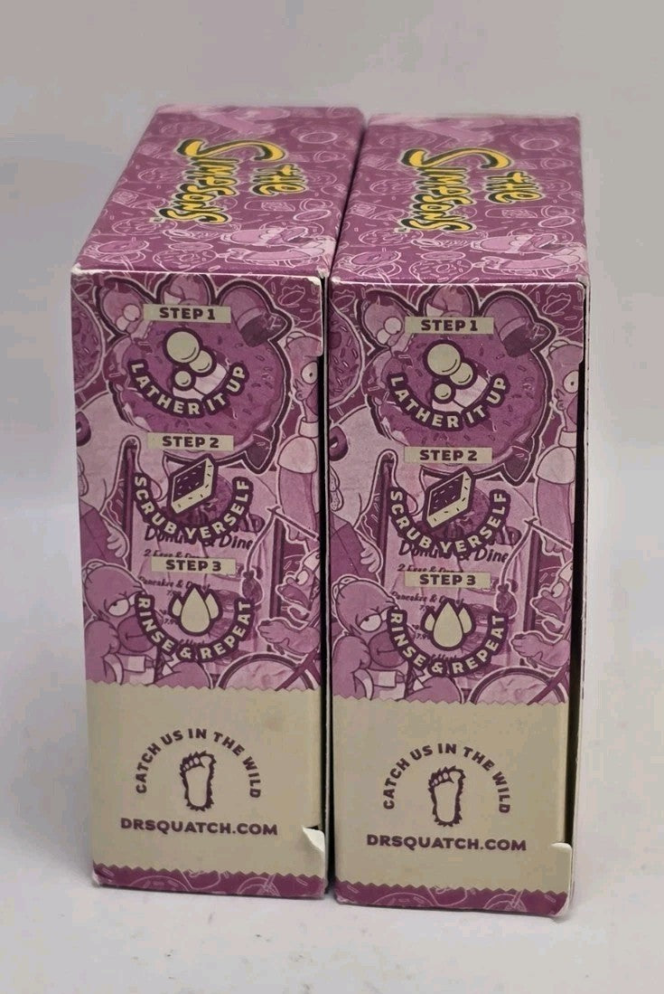 Men's Natural Soap 2 Pack - The Simpsons D'OH-NUT Delirium 5 oz