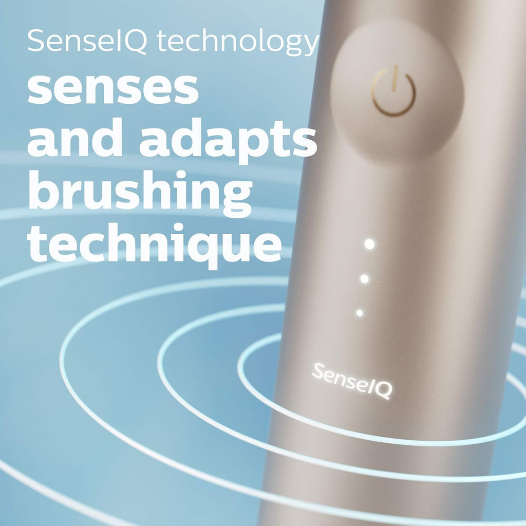 Electric Toothbrush Philips Sonicare Prestige 9900 Sonic HX999C Handle Champagne