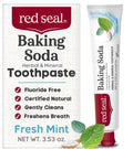 Fluoride-Free Toothpaste with Baking Soda and Herbal Mineral Formula - Vegan & Cruelty-Free