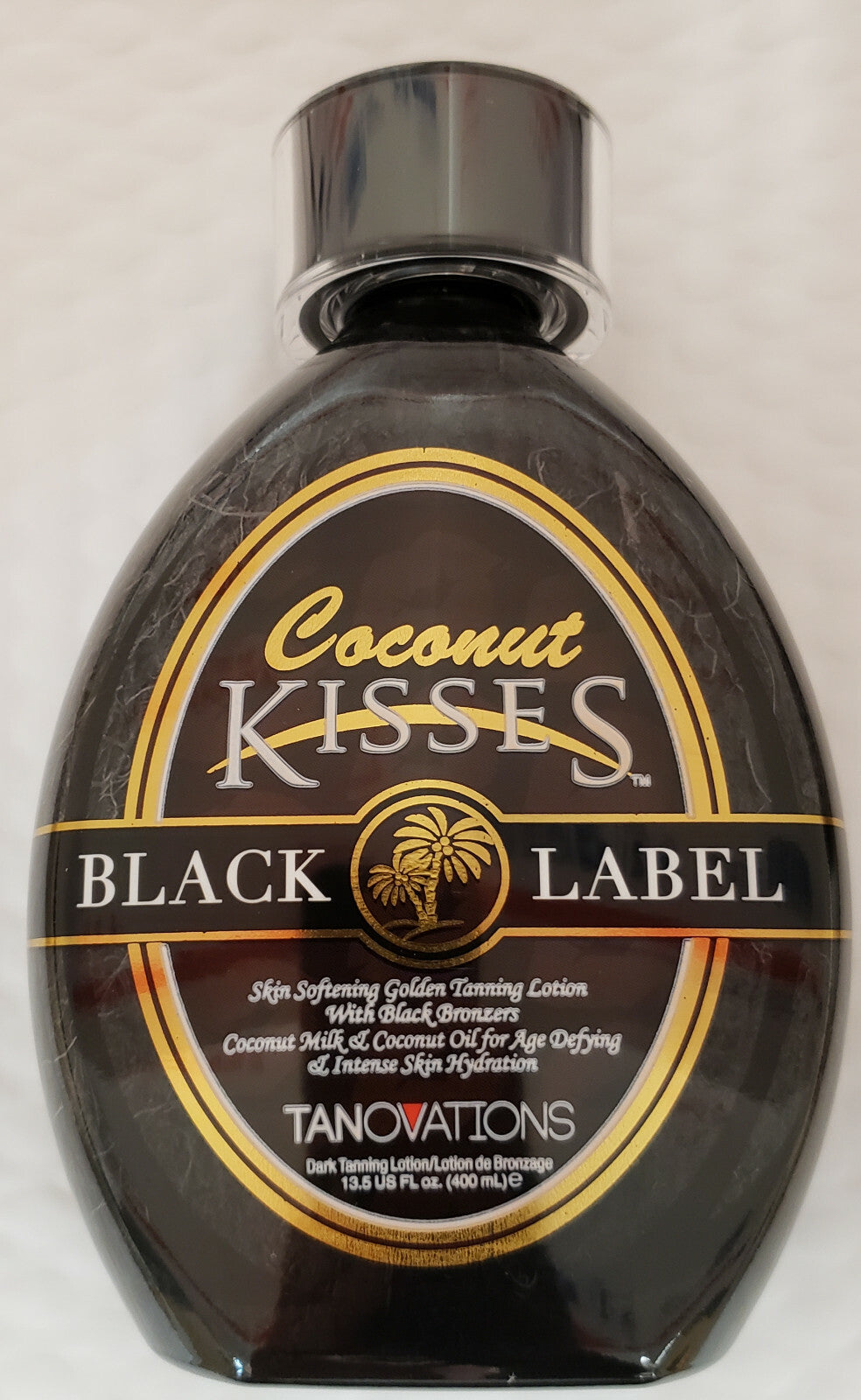 Black DHA Bronzer Tanning Lotion with Coconut Milk & Oil - Ed Hardy