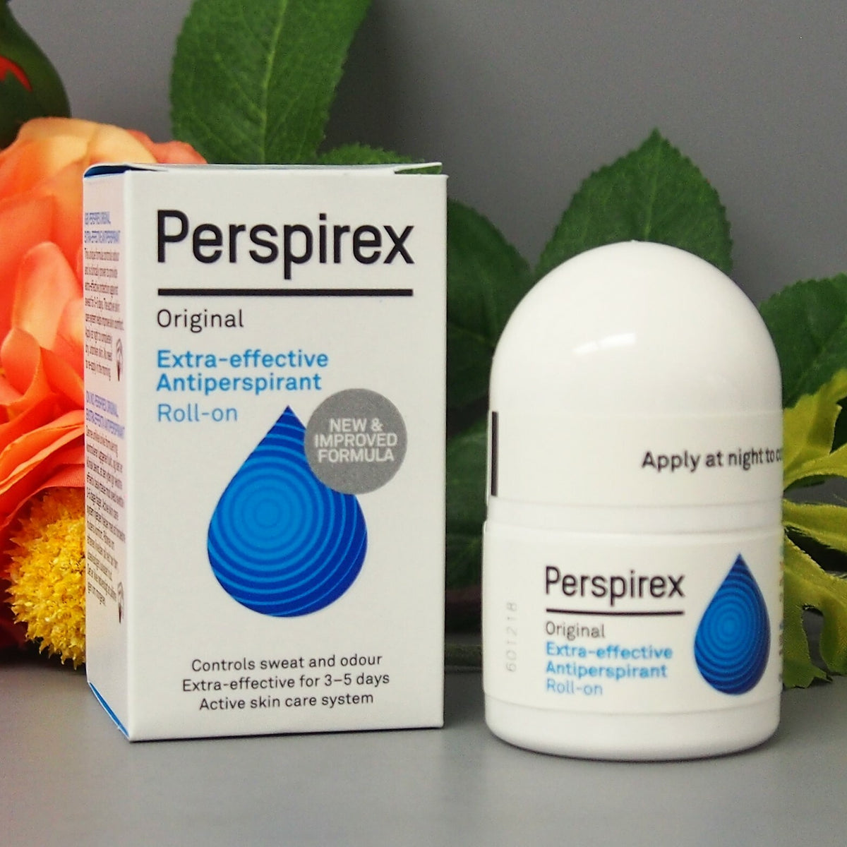 Perspirex Original Antiperspirant Roll-On - 20ml Long-Lasting Sweat & Odour Protection