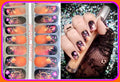 Nail Polish Strips 16 Pack Sunset Floral Custom Collaboration - Color Nail Wraps