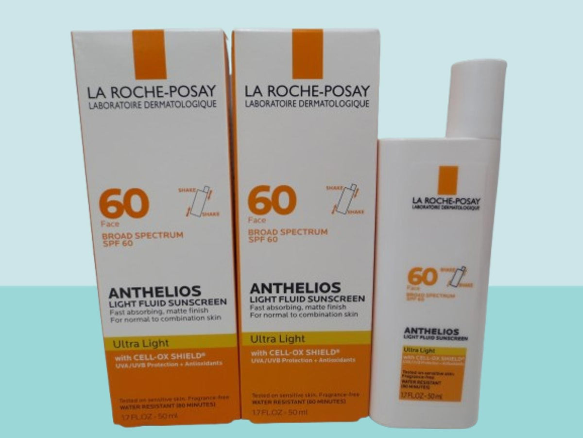 La Roche-Posay Anthelios Ultra Light SPF 60 Sunscreen 1.7 oz - 2 Pack