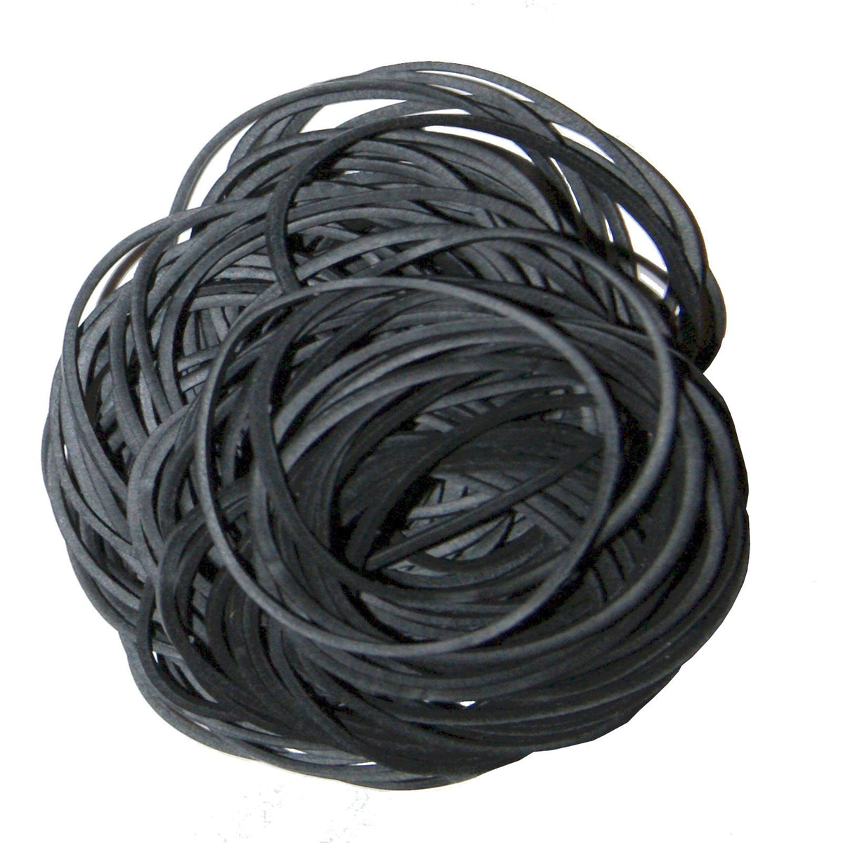 100 Black Tattoo Grommets, 100 Rubber Bands & 100 O-Rings set