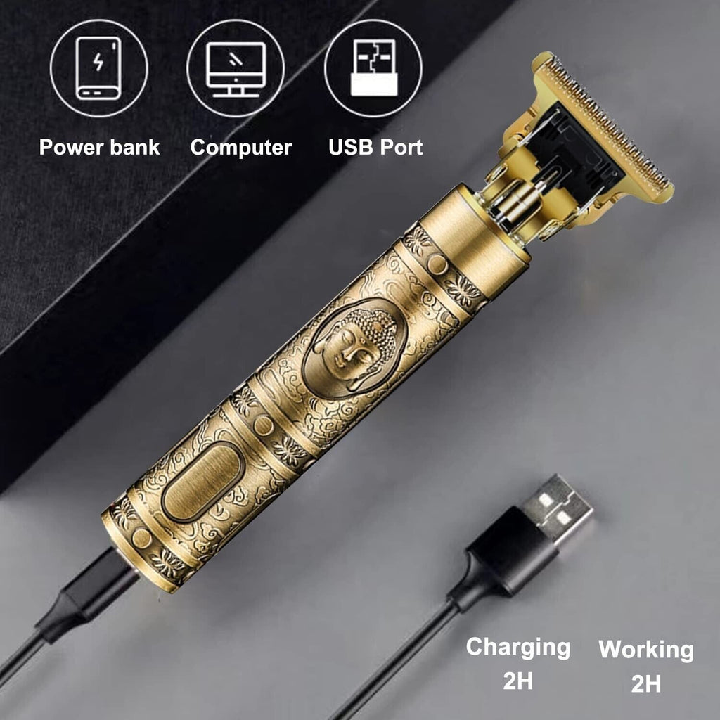 Men's Electric Shaving Machine Waterproof USB Rechargeable Trimmer
