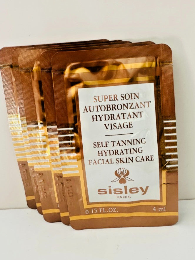 Self Tanning Facial Care Set - Hydrating Natural Glow, 5 Samples 4ml