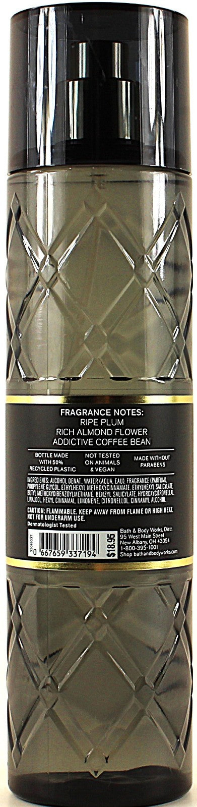 Bath & Body Works Midnight Addiction Body Mist Spray 8oz - Pack of 2