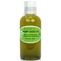 Organic Raw Hemp Seed Oil - Cold Pressed Virgin for Skincare & Nutrition