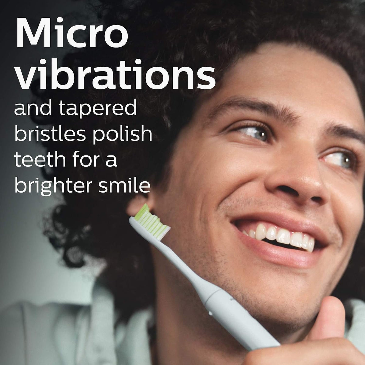 Electric Toothbrush Set with 2 Battery-Powered Sonicare Toothbrushes and Travel Case
