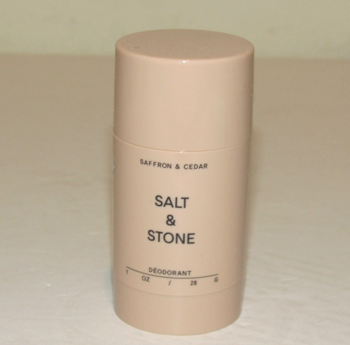Salt & Stone Saffron Cedar Deodorant Mini Travel Size 1oz 28g