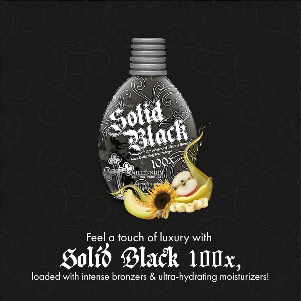 Indoor Dark Tanning Lotion - 13.5oz Black Sunbed Tanning Product