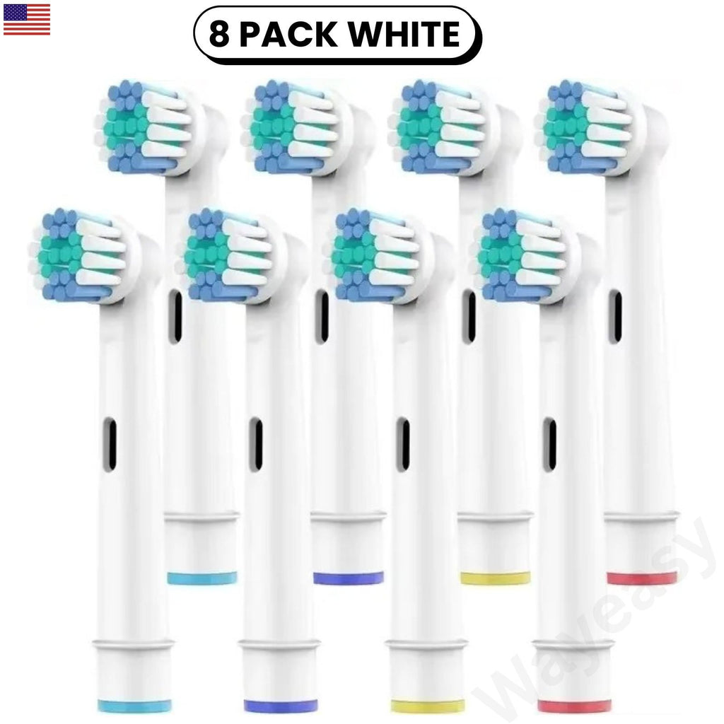 8PCS Electric Toothbrush Replacement Heads Compatible with Oral-B