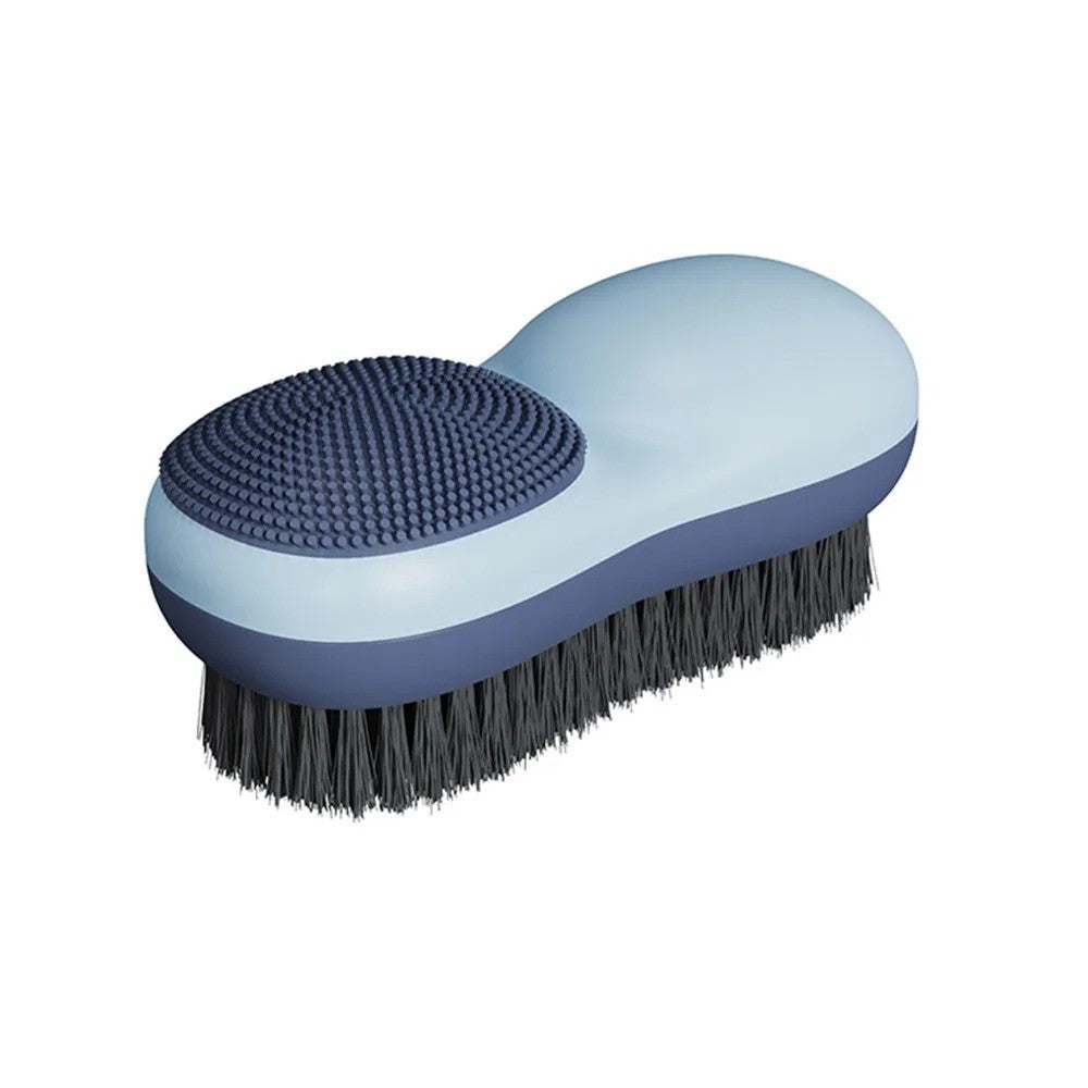 Heavy Duty 2-in-1 Nail Brush for Fingernail and Hand Cleaning - Compact & Durable
