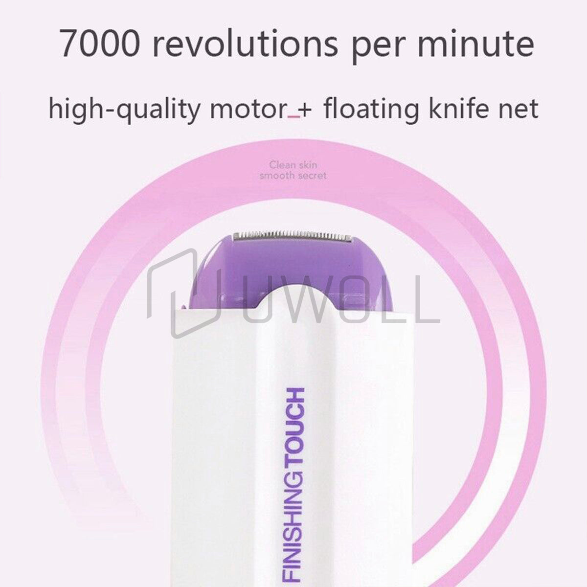 Women’s Painless Facial & Body Hair Removal Epilator with Trimmer