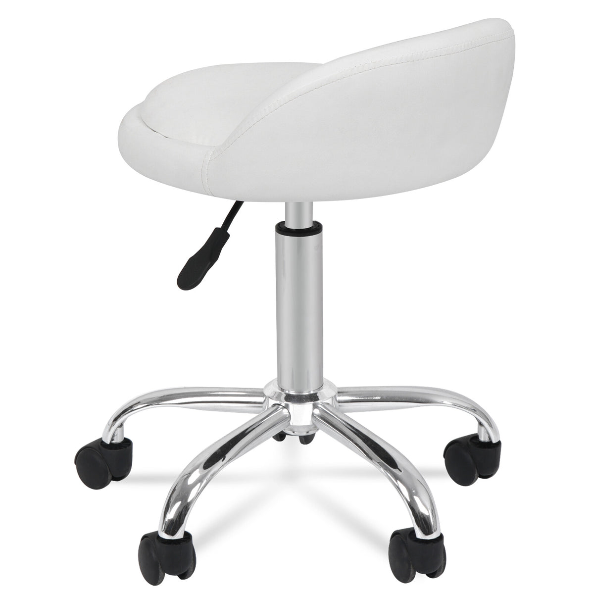 Adjustable Hydraulic Rolling Stool for Facial Massage & Salon Use